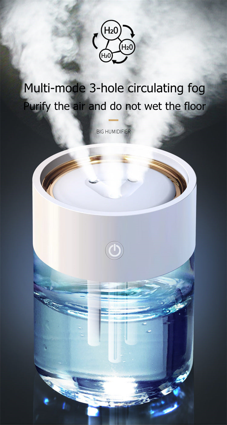 2000ML Air Humidifier Triple Nozzles