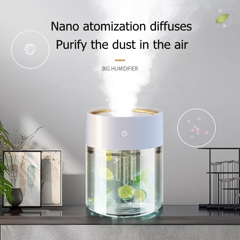 2000ML Air Humidifier Triple Nozzles