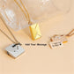 3D Envelope Locket Necklace